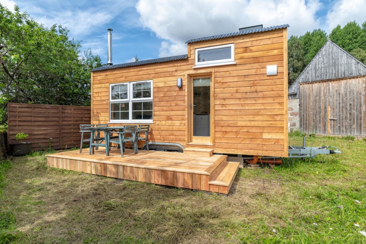 Enchanting Tiny House With Wood Burner And Hot Tub In Cairngorms Ballater Dış mekan fotoğraf